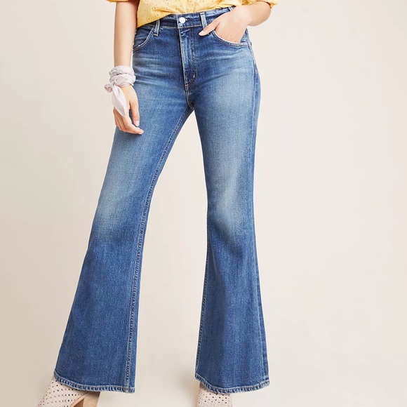 Humanity Amelia Highrise Flare Jeans 